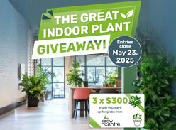 Win 1 of 3 $300 Vouchers at the Grow Centre