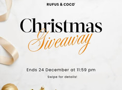 Win 1 of 2 $150 Vouchers & Christmas-Themed Pet Portraits