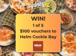 Win 1 of 5 $100 Vouchers to Helm Bar Sydney - Sydney Weekender