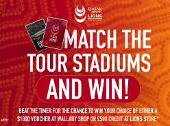 Win a $1K Wallabies Shop Voucher