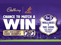 Win 1 of 3 Wallabies Vs the Lions Test Match Experience