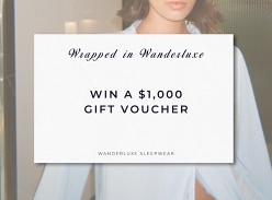 Win a $1K Wanderluxe Voucher