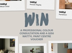 Win a $150 Wattyl Paint Centre Voucher & a Free Online Colour Consultation