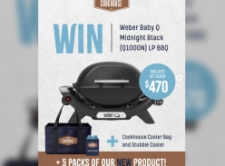 Win a Weber Baby Q Prize Pack - The Cookhouse