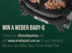 Win a Weber Baby Q1000n LP Midnight Black