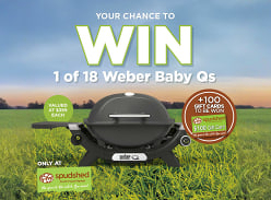 Win 1 of 18 Weber BABY Qs