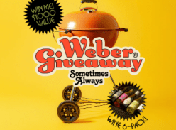 Win 1 of 3 Weber Barbecues & Spring Mixed 6-Packs