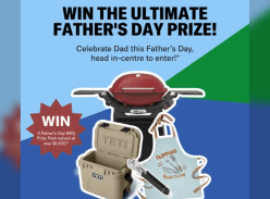 Win a Weber Family Q+ Premium BBQ and More - Hyperdome Shopping Centre