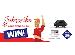 Win a Weber Q Premium Gas Barbecue