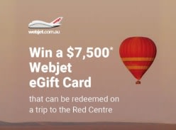 Win a $7500 Webjet Gift Card