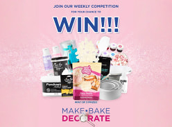 Win 1 of 3 Amazing Weekly Prizes