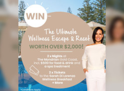 Win an Ultimate Wellness Escape & Reset - Sarah Di Lorenzo