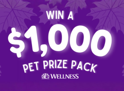 Win a $1K Wellness Pet Prize Pack