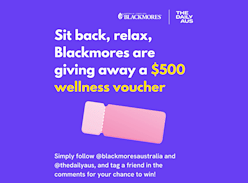 Win a $500 Wellness Voucher from Blackmores
