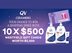 Win a $5k Westfield Shopping Spree with QV Ceramides - Chemist Warehouse
