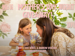 Win 1 of 3 $100 Wheel&Barrow Vouchers - Bickfords Australia