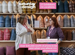 Win a Share of $55K When Attending over 10 Showrooms