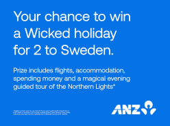 Win a Wicked Holiday for 2 to Sweden