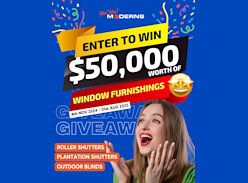 Win a $50K Window Furnishing over 10 Months
