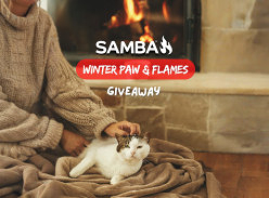 Win Winter Samba PAWS & Flames Giveaway