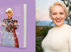 Win 1 of 5 copies of a Wisdom of Age by Jacinta Parsons