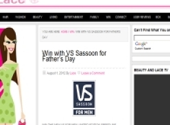 Win with VS Sassoon for Father's Day