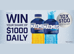 Win a Share in $1K Woolworths Gift Cards Daily