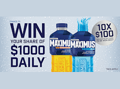Win a Share in $1K Woolworths Gift Cards Daily