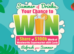 Win a Share of $100K Woolworths Supermarket Gift Cards - Woolworths