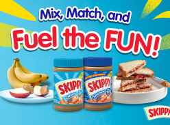 Win a $500 Woolworths Voucher, 3 Cases of Skippy Peanut Butter & a Skippy Merch Pack - 5AU Classic Hits