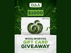 Win a $1K Woolworths Voucher