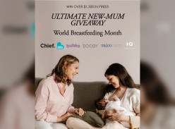 Win a World Breastfeeding Month Ultimate Bundle - Bubka Breast Pumps