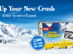 Win 1 of 2500 X 6 Packs of CC Lemon Crush