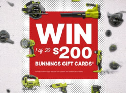 Win 1 of 20 $200 Bunnings Gift Cards