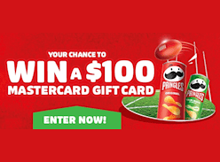 Win 1 of 100 X $100 Mastercard Gift Cards