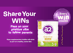 Win 1 of 100 X $50 Myer Gift Cards - a2 Toddler Australia