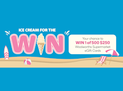Win 1 of 500 X $250 Woolworths Gift Cards - Woolworths