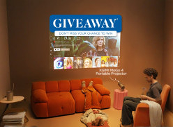 Win a Xgimi Mogo 4 Portable Projector