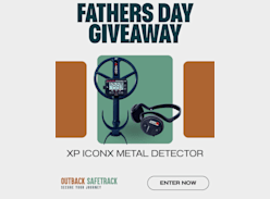 Win an XP Iconx Metal Detector Bundle - Outback SafeTrack