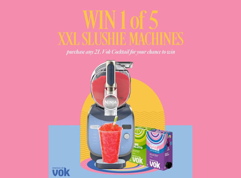 Win 1 of 5 XXL Slushie Machines - Vok Cocktails