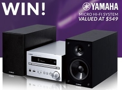 Win a Yamaha Micro Hi-Fi System