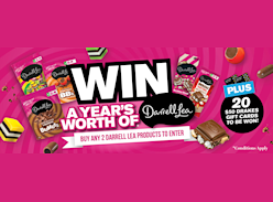 Win a Year's Worth of Darrell Lea