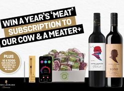 Win a Years “Meat” Subscription to Our Cow and a Meater+