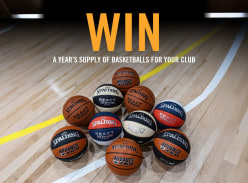 Win a Year's Supply of Basketballs for your Club