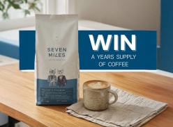 Win a Years Supply of Coffee - Seven Miles Coffee Roasters