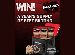 Win a Year's Supply of JACK Link's BEEF Biltong