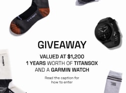 Win a Year's Supply of Titansox and a Garmin Watch - Titansox