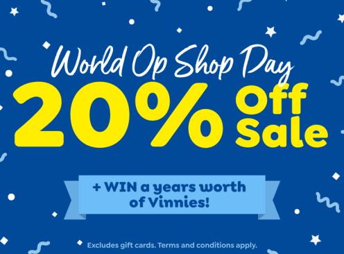 Win a Years Worth of Vinnies - Vinnies QLD
