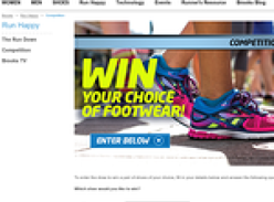 Win your choice of footwear!