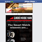 Win your choice of 'His & Hers' Apple or Samsung Smart Watches! - 1800 HOSE VAN